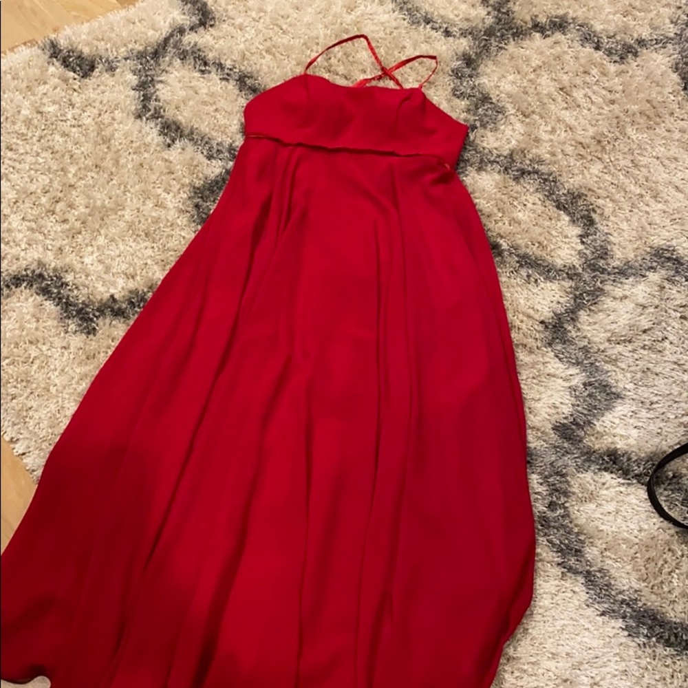 Lulus red dress